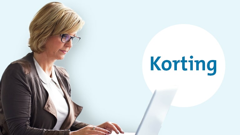 Korting op computerbril