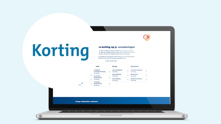 Korting op reisverzekering