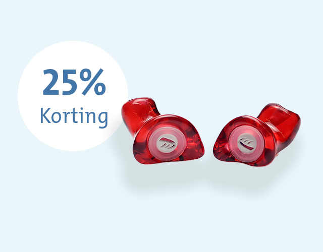 Oordoppen op maat van Pluggerz met korting